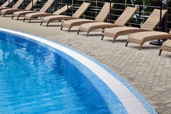 Cost of Poolside Hardscaping in O Fallon